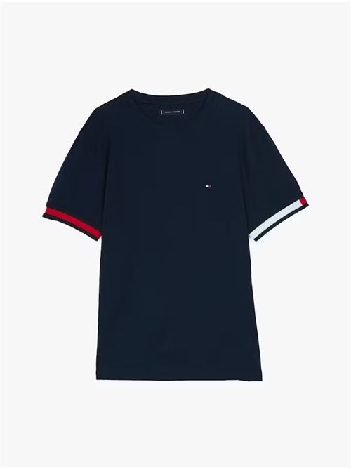 Elegante T-shirt in cotone TOMMY HILFIGER | MW0MW38078DW5